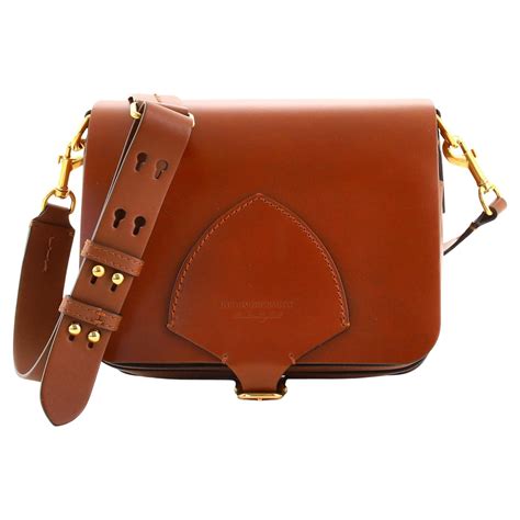 square satchel in leather burberry|burberry satchel sale.